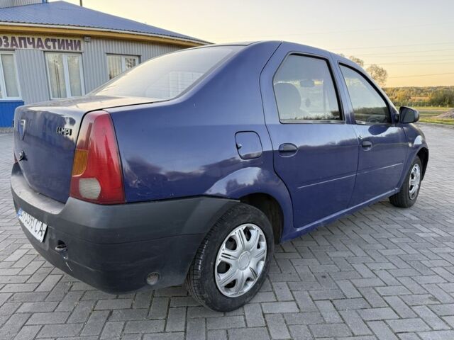 Синий Дачия Логан, объемом двигателя 1.4 л и пробегом 700 тыс. км за 1650 $, фото 10 на Automoto.ua