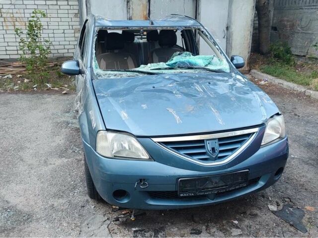 Синий Дачия Логан, объемом двигателя 0 л и пробегом 123 тыс. км за 500 $, фото 1 на Automoto.ua