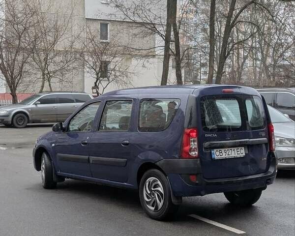Синій Дачія Logan, об'ємом двигуна 1.4 л та пробігом 270 тис. км за 3250 $, фото 3 на Automoto.ua