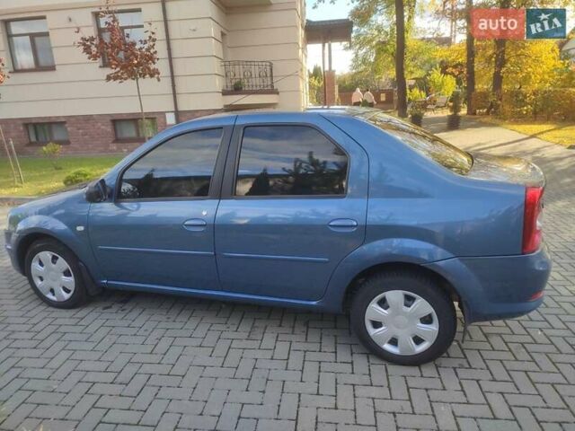 Синий Дачия Логан, объемом двигателя 1.6 л и пробегом 82 тыс. км за 6100 $, фото 9 на Automoto.ua