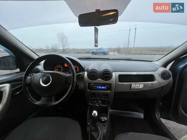 Синий Дачия Логан, объемом двигателя 1.4 л и пробегом 198 тыс. км за 3599 $, фото 7 на Automoto.ua