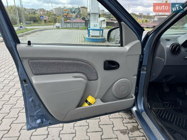 Синий Дачия Логан, объемом двигателя 1.6 л и пробегом 250 тыс. км за 3300 $, фото 12 на Automoto.ua