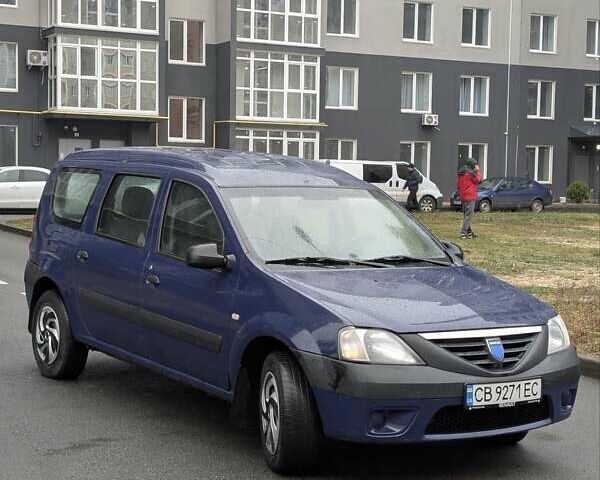 Синій Дачія Logan, об'ємом двигуна 1.4 л та пробігом 270 тис. км за 3250 $, фото 6 на Automoto.ua