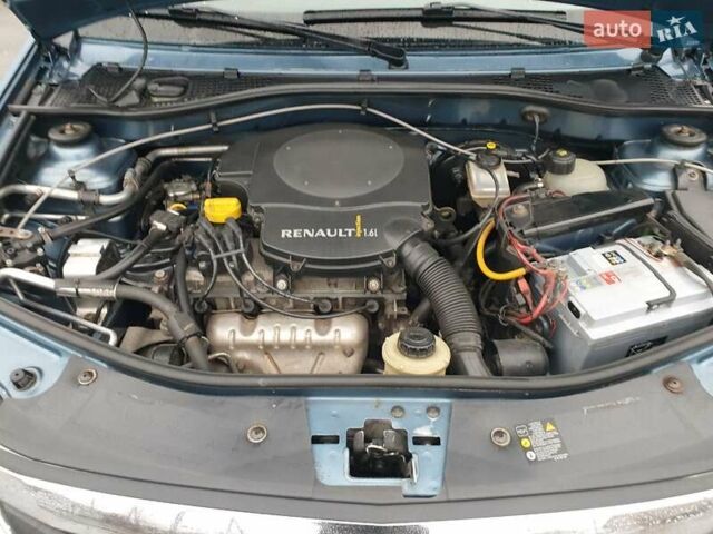 Синій Дачія Logan, об'ємом двигуна 1.6 л та пробігом 234 тис. км за 4500 $, фото 26 на Automoto.ua