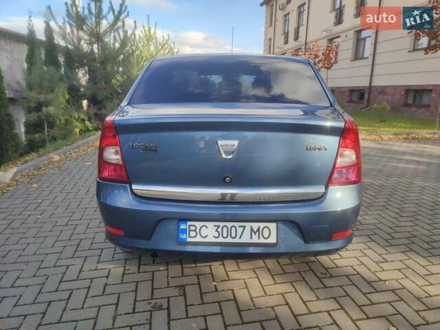 Синий Дачия Логан, объемом двигателя 1.6 л и пробегом 82 тыс. км за 6100 $, фото 8 на Automoto.ua