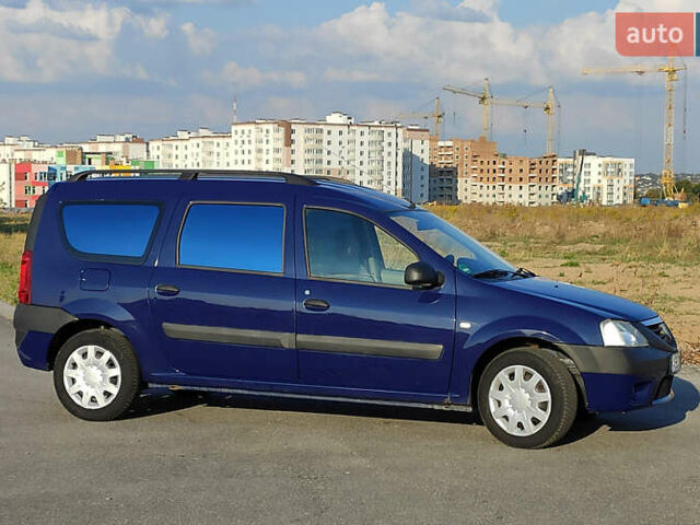 Синий Дачия Логан, объемом двигателя 1.6 л и пробегом 178 тыс. км за 5500 $, фото 12 на Automoto.ua