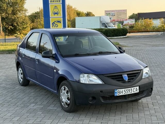 Синий Дачия Логан, объемом двигателя 1.4 л и пробегом 700 тыс. км за 1650 $, фото 1 на Automoto.ua