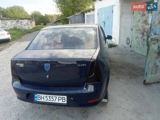 Синий Дачия Логан, объемом двигателя 1.39 л и пробегом 186 тыс. км за 3200 $, фото 9 на Automoto.ua