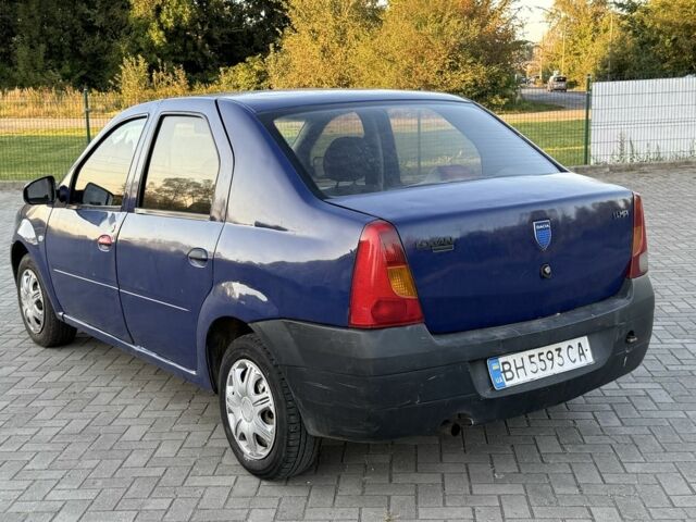 Синий Дачия Логан, объемом двигателя 1.4 л и пробегом 700 тыс. км за 1650 $, фото 3 на Automoto.ua