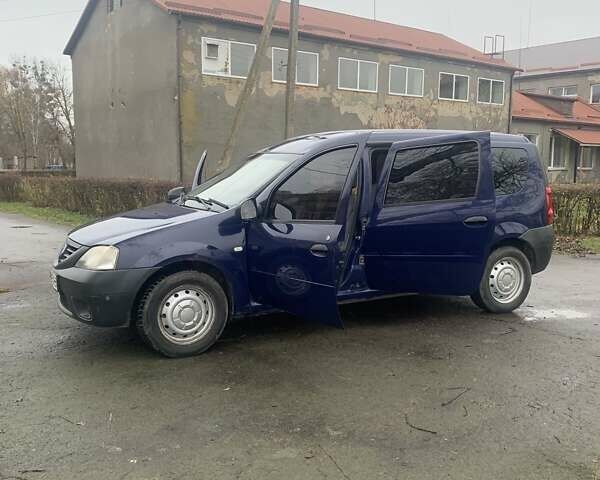 Синий Дачия Логан, объемом двигателя 1.4 л и пробегом 202 тыс. км за 3400 $, фото 12 на Automoto.ua