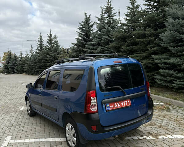 Синий Дачия Логан, объемом двигателя 1.6 л и пробегом 222 тыс. км за 4850 $, фото 4 на Automoto.ua