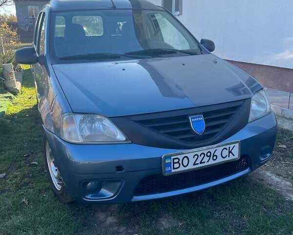 Синий Дачия Логан, объемом двигателя 1.6 л и пробегом 332 тыс. км за 4500 $, фото 4 на Automoto.ua