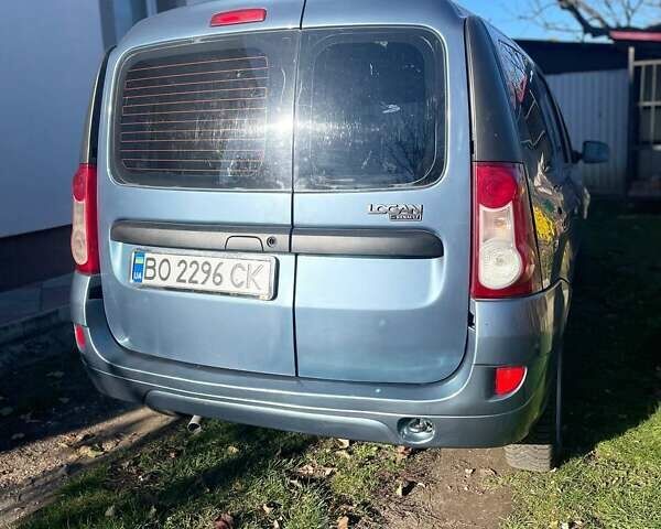 Синий Дачия Логан, объемом двигателя 1.6 л и пробегом 332 тыс. км за 4500 $, фото 3 на Automoto.ua