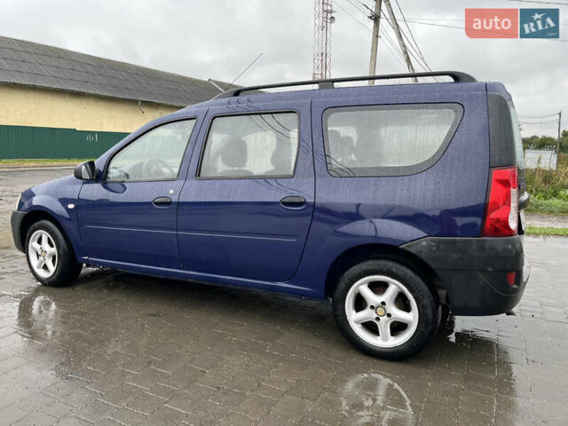 Синий Дачия Логан, объемом двигателя 1.39 л и пробегом 241 тыс. км за 4499 $, фото 4 на Automoto.ua