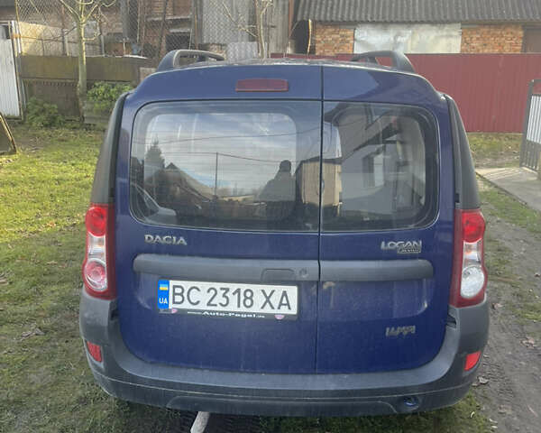Синий Дачия Логан, объемом двигателя 1.39 л и пробегом 241 тыс. км за 4499 $, фото 3 на Automoto.ua
