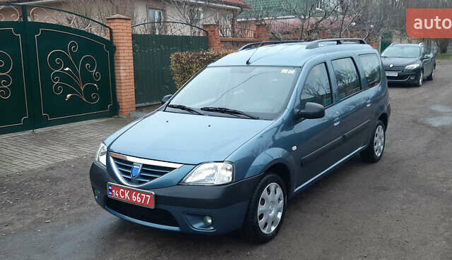 Синій Дачія Logan, об'ємом двигуна 1.6 л та пробігом 245 тис. км за 5650 $, фото 4 на Automoto.ua