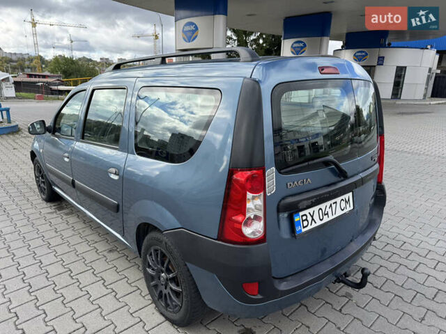 Синий Дачия Логан, объемом двигателя 1.6 л и пробегом 250 тыс. км за 3300 $, фото 7 на Automoto.ua