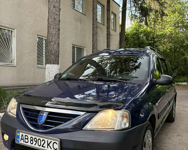Синий Дачия Логан, объемом двигателя 1.6 л и пробегом 195 тыс. км за 5600 $, фото 5 на Automoto.ua
