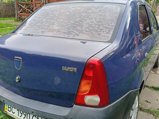 Синій Дачія Logan, об'ємом двигуна 1.4 л та пробігом 340 тис. км за 2200 $, фото 4 на Automoto.ua