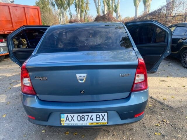 Синій Дачія Logan, об'ємом двигуна 1.4 л та пробігом 165 тис. км за 3200 $, фото 3 на Automoto.ua