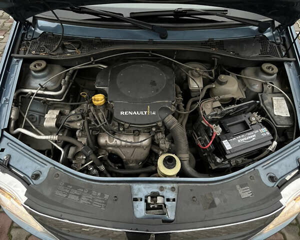 Синий Дачия Логан, объемом двигателя 1.39 л и пробегом 68 тыс. км за 3200 $, фото 12 на Automoto.ua