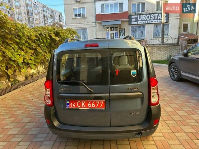 Синий Дачия Логан, объемом двигателя 1.6 л и пробегом 243 тыс. км за 4999 $, фото 5 на Automoto.ua
