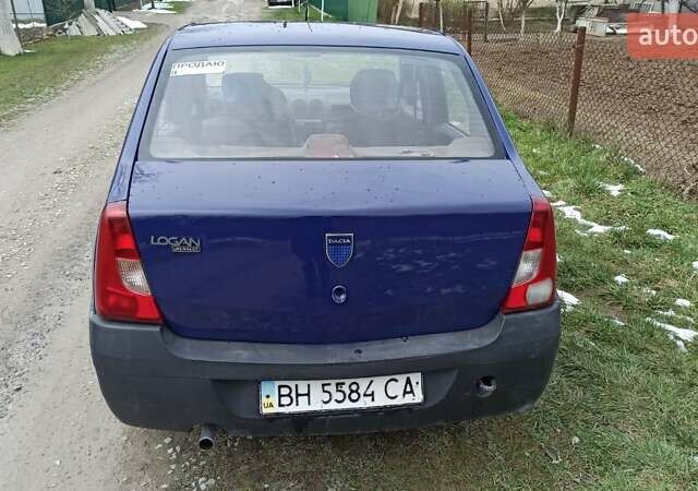 Синий Дачия Логан, объемом двигателя 1.4 л и пробегом 689 тыс. км за 2900 $, фото 3 на Automoto.ua
