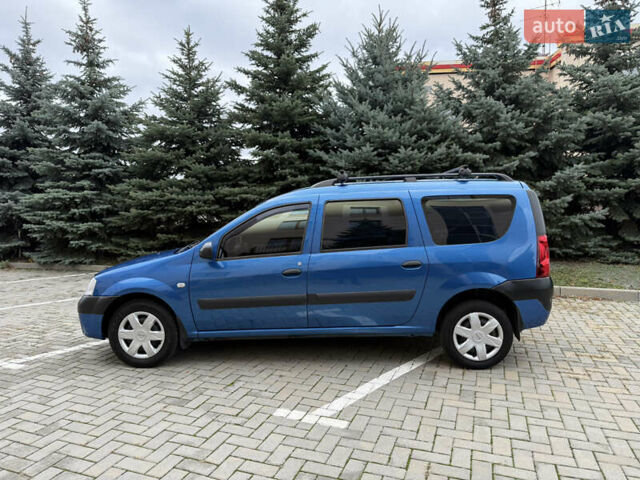 Синий Дачия Логан, объемом двигателя 1.6 л и пробегом 222 тыс. км за 4850 $, фото 5 на Automoto.ua
