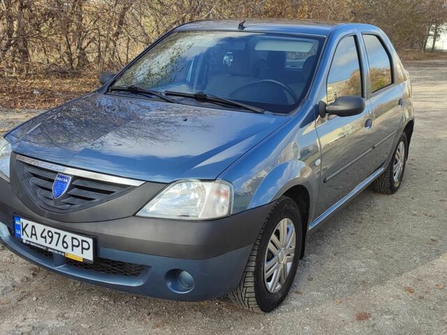 Синий Дачия Логан, объемом двигателя 1.4 л и пробегом 97 тыс. км за 5000 $, фото 2 на Automoto.ua