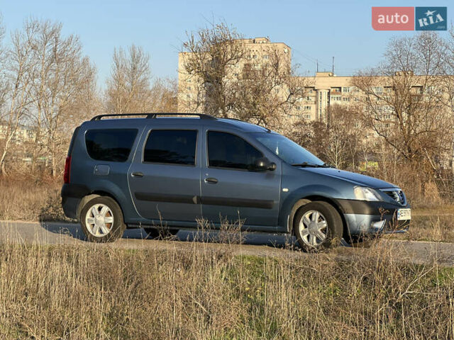 Синий Дачия Логан, объемом двигателя 1.6 л и пробегом 186 тыс. км за 5500 $, фото 3 на Automoto.ua