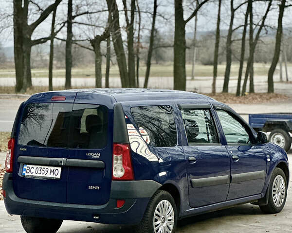 Синій Дачія Logan, об'ємом двигуна 1.6 л та пробігом 271 тис. км за 4999 $, фото 3 на Automoto.ua