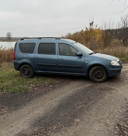 Синій Дачія Logan, об'ємом двигуна 1.46 л та пробігом 212 тис. км за 6000 $, фото 2 на Automoto.ua