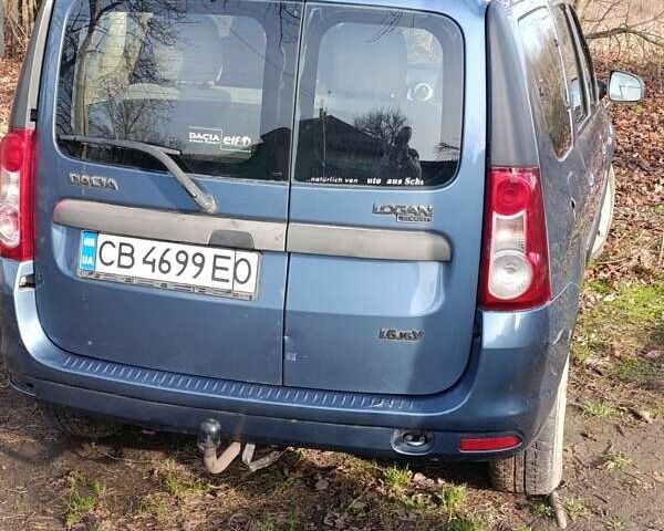 Синій Дачія Logan, об'ємом двигуна 1.6 л та пробігом 190 тис. км за 2900 $, фото 3 на Automoto.ua