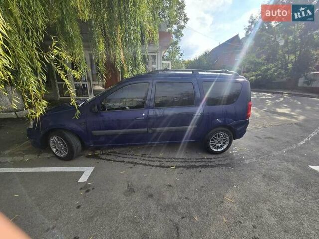 Синій Дачія Logan, об'ємом двигуна 1.6 л та пробігом 235 тис. км за 4000 $, фото 4 на Automoto.ua