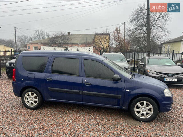 Синий Дачия Логан, объемом двигателя 1.4 л и пробегом 213 тыс. км за 5700 $, фото 3 на Automoto.ua