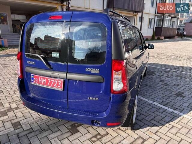Синій Дачія Logan, об'ємом двигуна 1.6 л та пробігом 189 тис. км за 6500 $, фото 13 на Automoto.ua