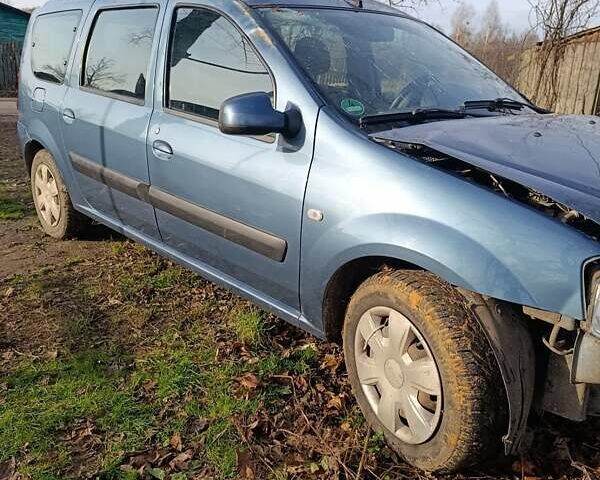 Синій Дачія Logan, об'ємом двигуна 1.6 л та пробігом 190 тис. км за 2900 $, фото 1 на Automoto.ua