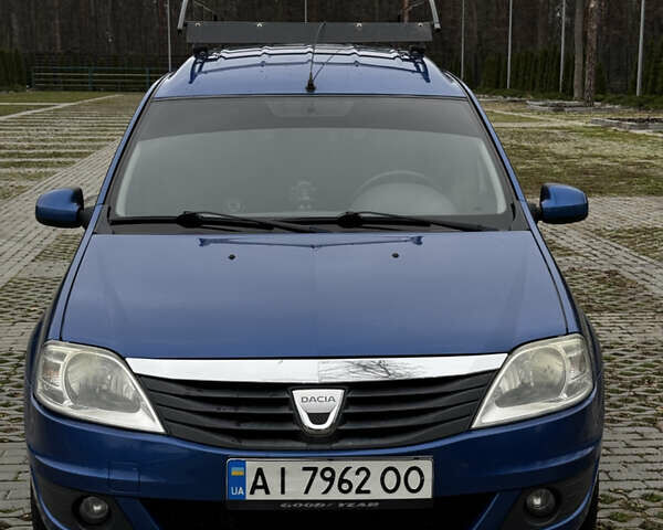 Синий Дачия Логан, объемом двигателя 1.6 л и пробегом 227 тыс. км за 4600 $, фото 1 на Automoto.ua