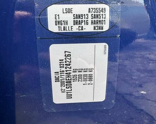 Синій Дачія Logan, об'ємом двигуна 1.39 л та пробігом 37 тис. км за 5800 $, фото 23 на Automoto.ua