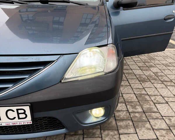 Синий Дачия Логан, объемом двигателя 1.46 л и пробегом 355 тыс. км за 3650 $, фото 26 на Automoto.ua