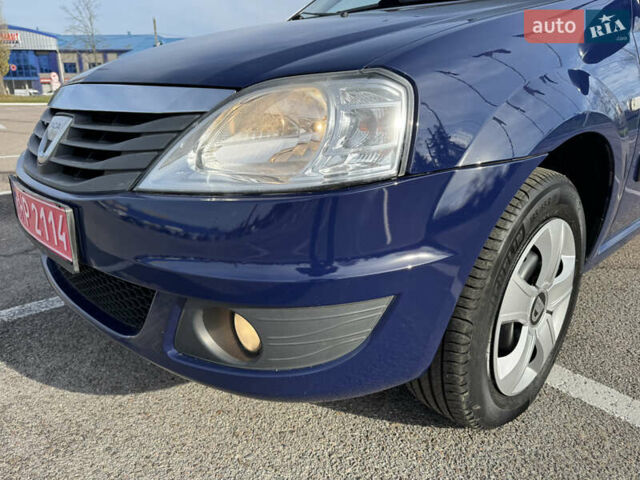 Синій Дачія Logan, об'ємом двигуна 1.6 л та пробігом 198 тис. км за 6550 $, фото 17 на Automoto.ua