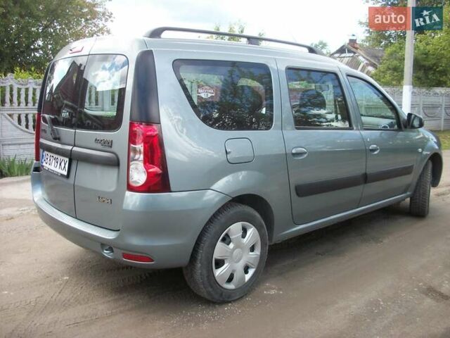 Синий Дачия Логан, объемом двигателя 1.6 л и пробегом 168 тыс. км за 6999 $, фото 3 на Automoto.ua