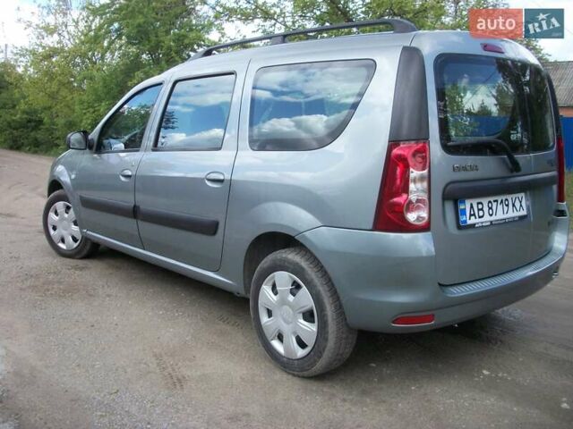 Синий Дачия Логан, объемом двигателя 1.6 л и пробегом 168 тыс. км за 6999 $, фото 4 на Automoto.ua