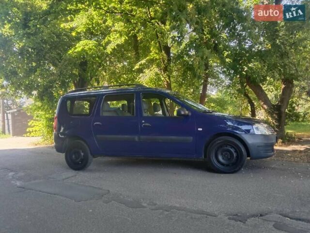 Синий Дачия Логан, объемом двигателя 1.39 л и пробегом 248 тыс. км за 3800 $, фото 8 на Automoto.ua