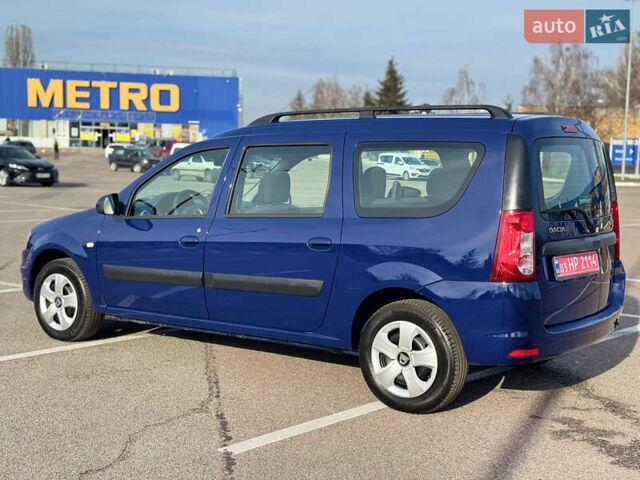 Синій Дачія Logan, об'ємом двигуна 1.6 л та пробігом 198 тис. км за 6550 $, фото 14 на Automoto.ua