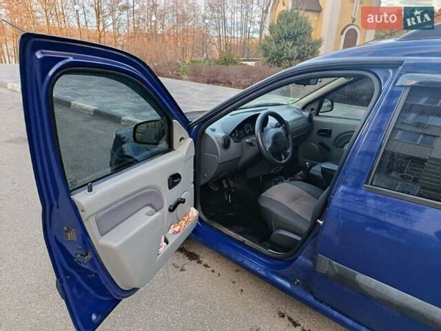 Синий Дачия Логан, объемом двигателя 1.4 л и пробегом 199 тыс. км за 4800 $, фото 4 на Automoto.ua