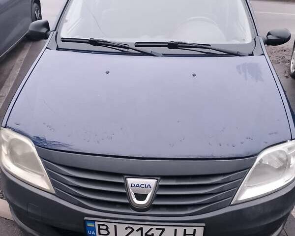 Синій Дачія Logan, об'ємом двигуна 1.4 л та пробігом 142 тис. км за 4500 $, фото 2 на Automoto.ua