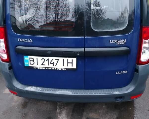 Синій Дачія Logan, об'ємом двигуна 1.4 л та пробігом 142 тис. км за 4500 $, фото 3 на Automoto.ua