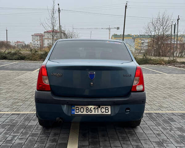 Синий Дачия Логан, объемом двигателя 1.46 л и пробегом 355 тыс. км за 3650 $, фото 38 на Automoto.ua