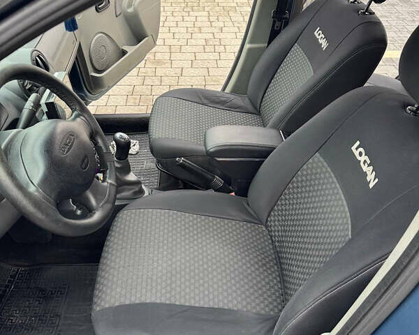 Синий Дачия Логан, объемом двигателя 1.46 л и пробегом 355 тыс. км за 3650 $, фото 19 на Automoto.ua